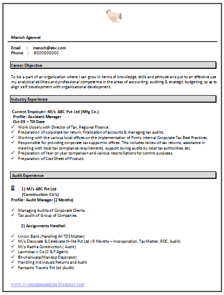 Resume templates ms office